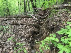 St. Anthony Church Road landslide