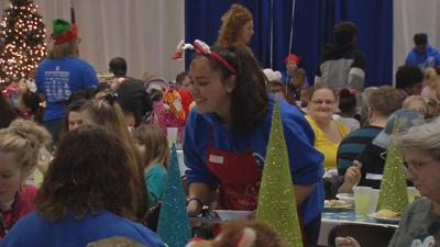 Miles for Merry Miracles Angel Tree dinner