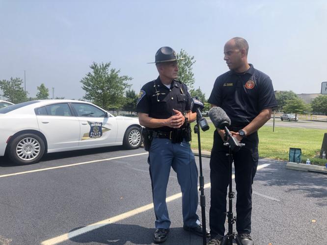 Sgt. Carey Huls and Jordan Yuodis