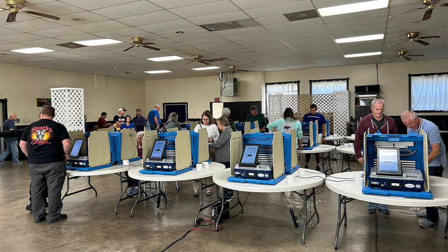 Early Indiana voting at 4H Fairgrounds