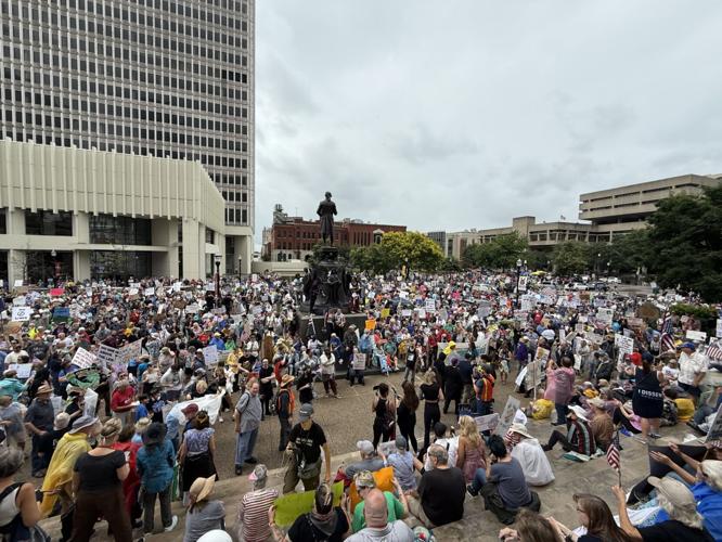 Downtown Louisville 'No Kings' protest from Sam 6-14-25.jpg