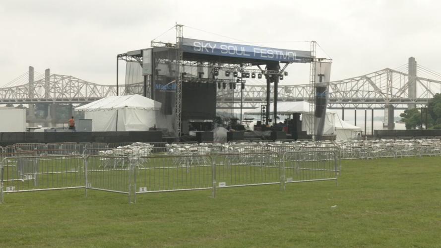 Sky Soul Festival setup 6-13-25
