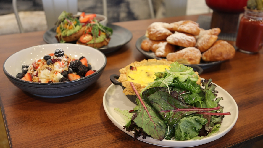 Food sampling at Wallys.PNG