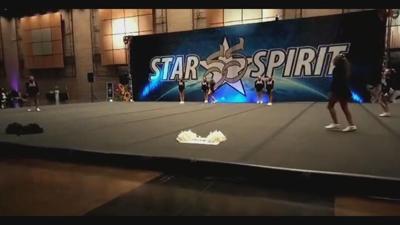 Cheer team for Overdale Chiefs Youth Football league