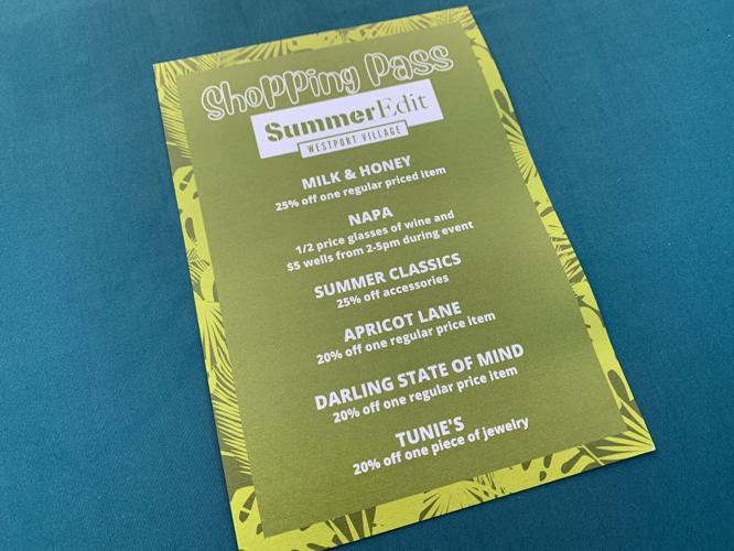 Westport Village Summer Edit Shopping Pass