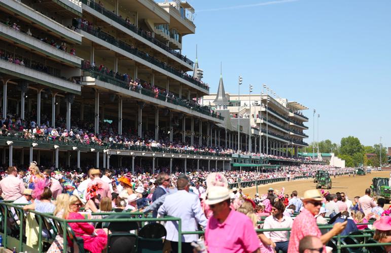 Churchill Downs ahead of Oaks race.JPG