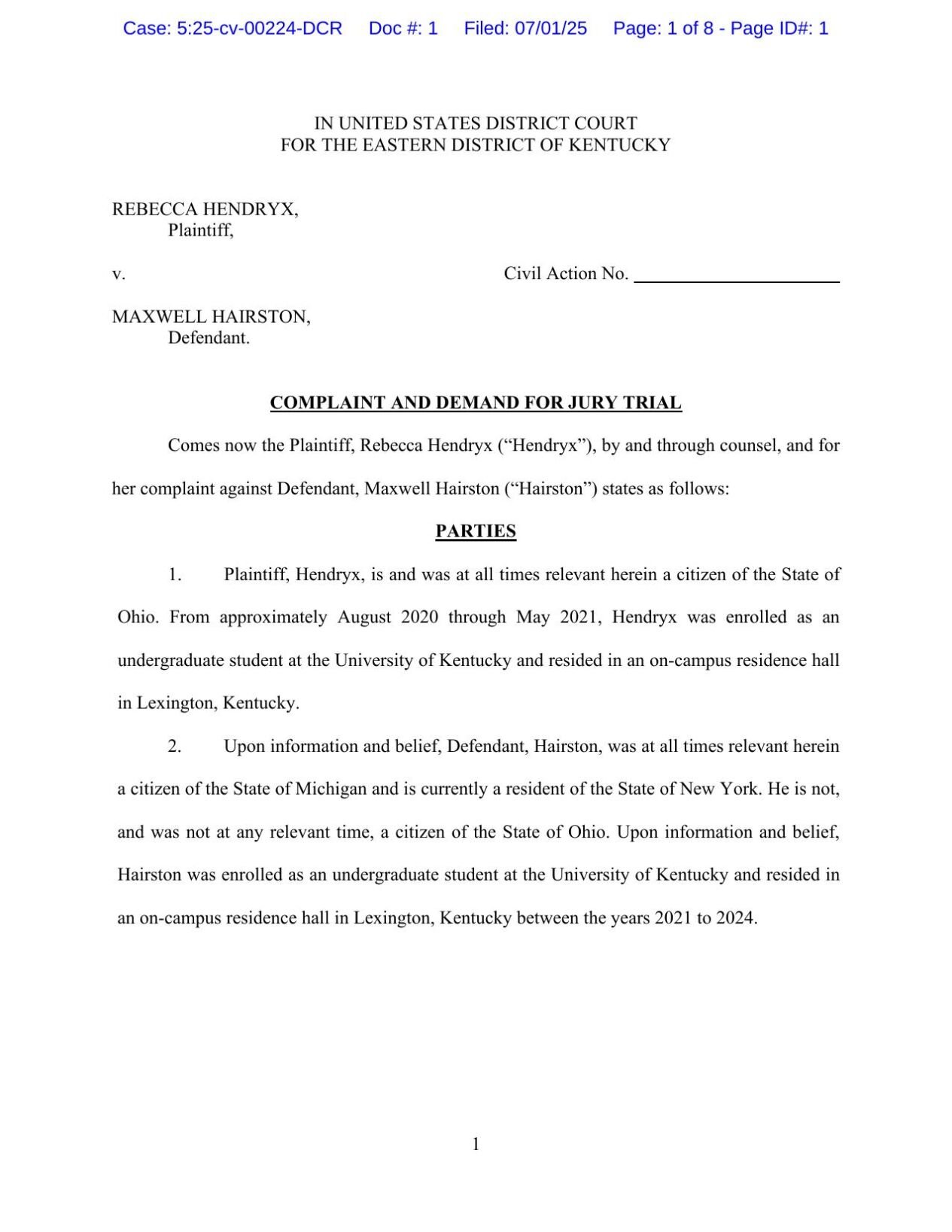 Bills' Hairston: This Lawsuit Changes Everything - 93e879o