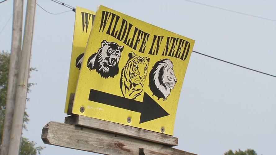 Wildlife in Need sign