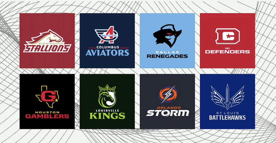 UFL team logos