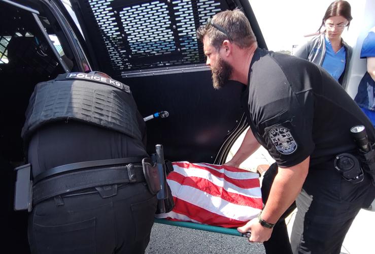 Louisville Metro Police K-9 officer 'Bosco' laid to rest on Thursday, July 27, 2023