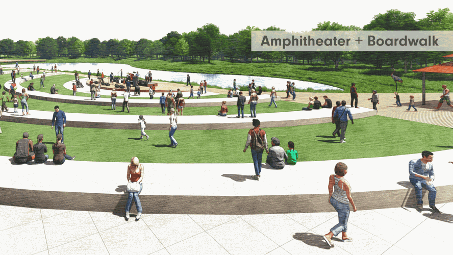 Shadow Lake Park amphitheater concept