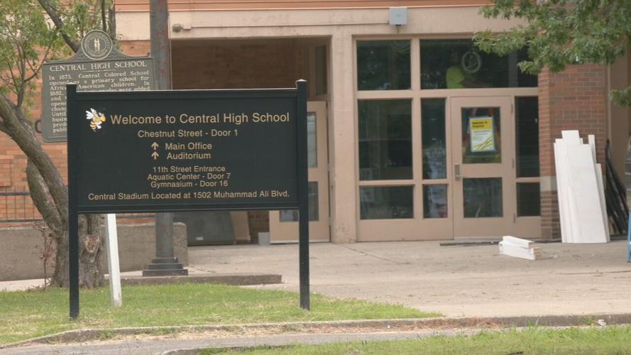 Central High School Entrance
