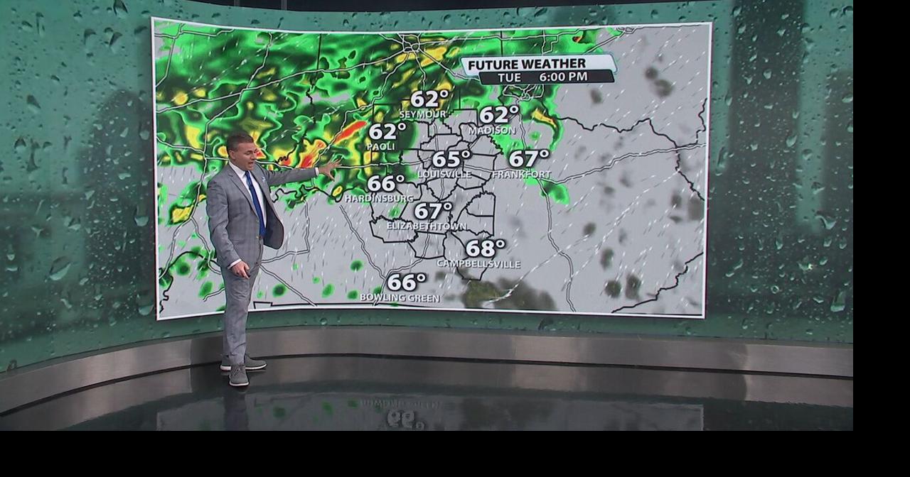 Jude Redfield's Tuesday morning forecast