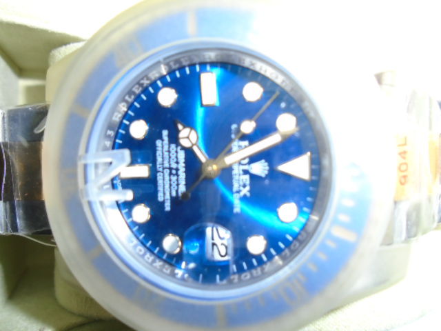 Counterfeit Rolex watch seized by U.S. Customs officials in Louisville