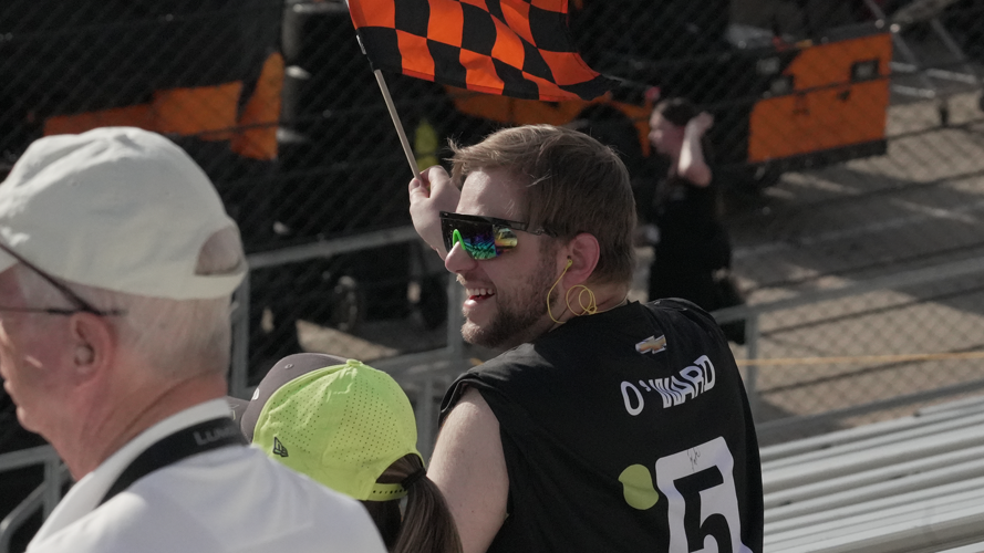 Fans at Indy 500