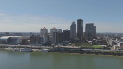 Downtown Louisville skyline
