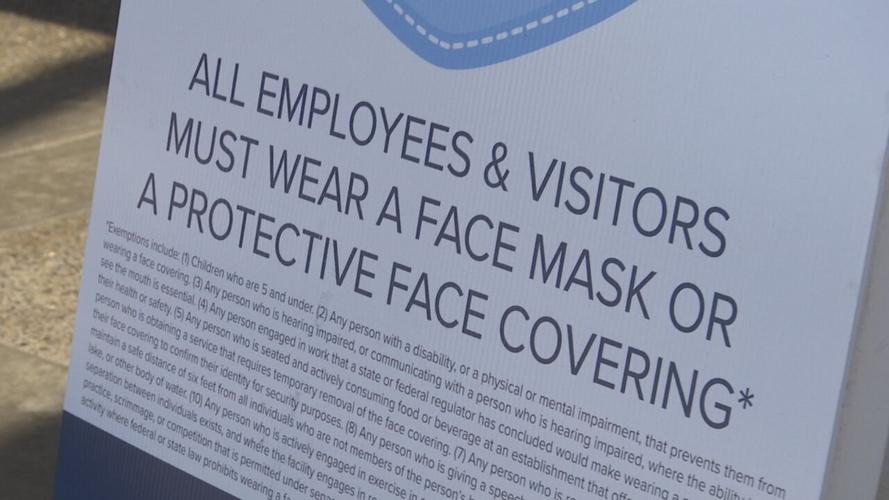 Kentucky State Fair precaution sign