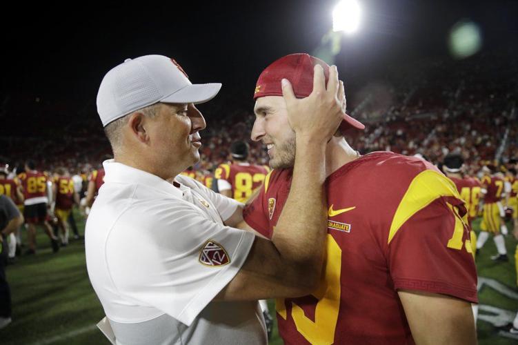 Clay Helton and Matt Fink