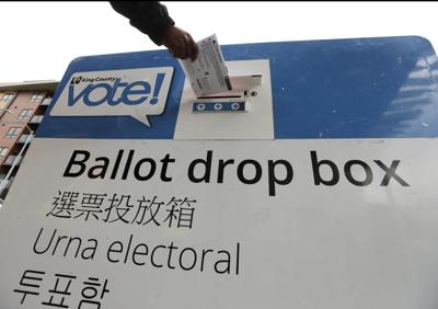 Ballot Drop Box in Washington