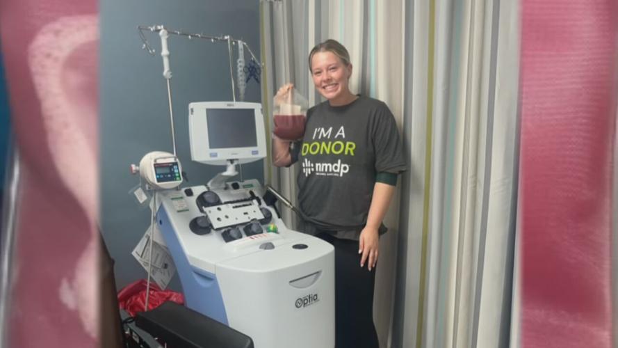 Taylor Alvey bone marrow donation