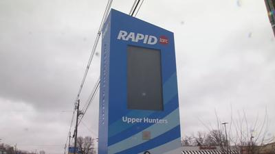My rapid bus kiosk