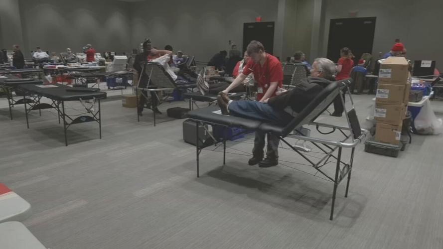 RED CROSS BLOOD SHORTAGE