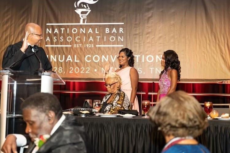 Lonita Baker sworn in as President of National Bar Association