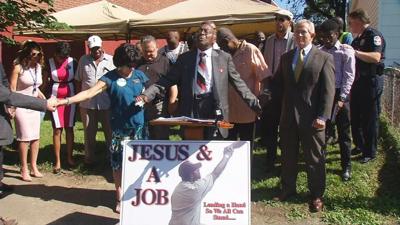 Members of 'Jesus and a Job' thank community for continued support