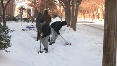 Neighbors help clear Louisville sidewalks 1-26-26