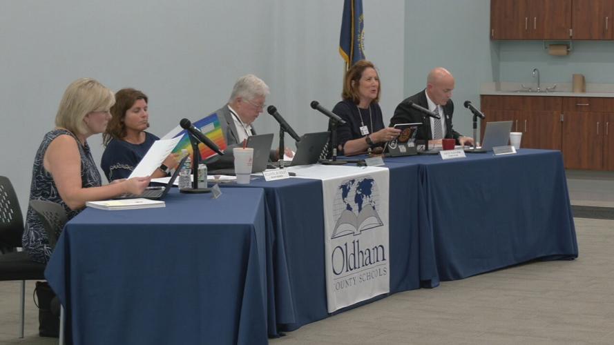 Oldham County schools meeting