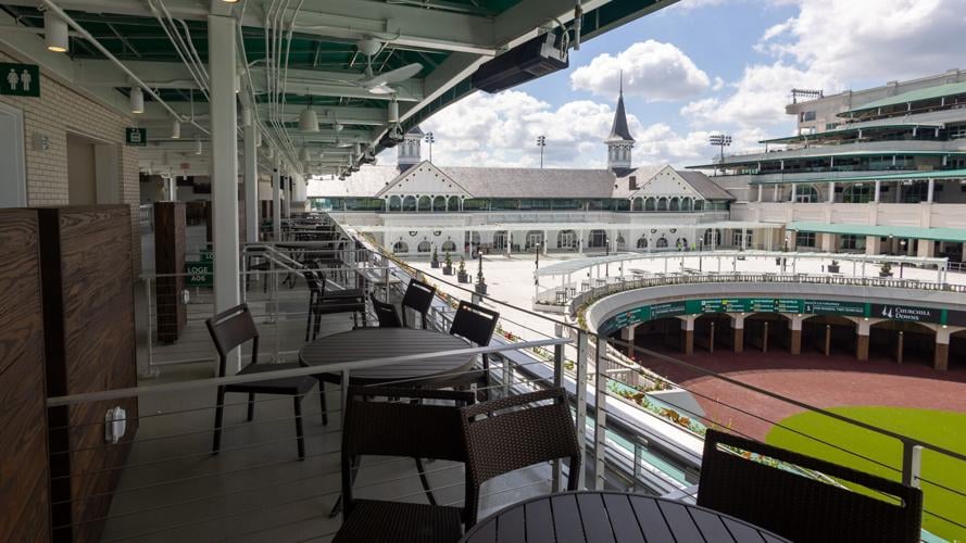 Covered seating near the Paddock at Churchill Downs.jpeg