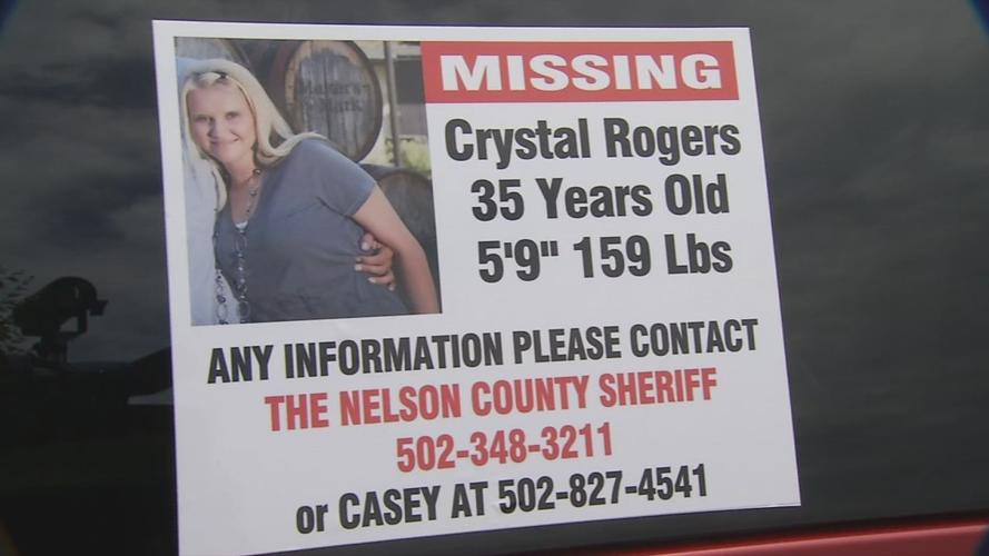 Crystal Rogers missing sign