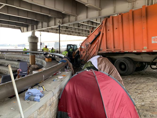 Third Street homeless camp cleanup 3-23-23 (3).jpeg