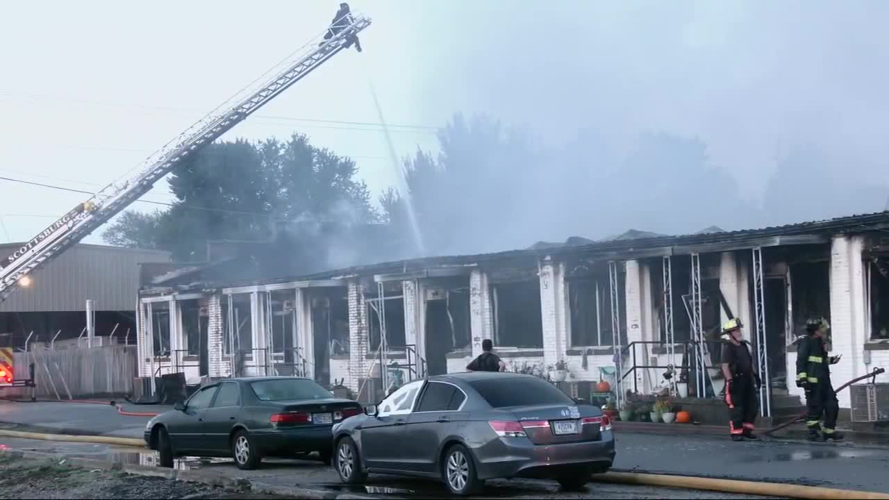 Scottsburg Apartment fire