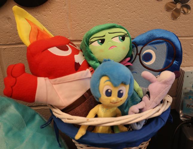 Inside a counseling office at Shepherdsville Elementary