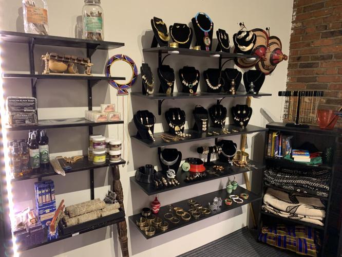 Jewelry on display for The Prolific Experience