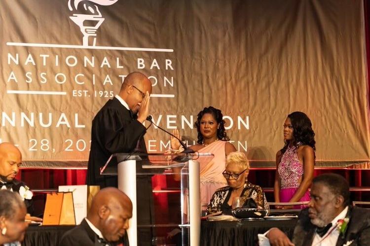 Lonita Baker sworn in as President of National Bar Association