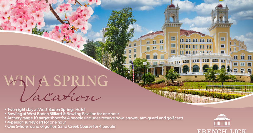 French Lick Resort Spring Giveaway