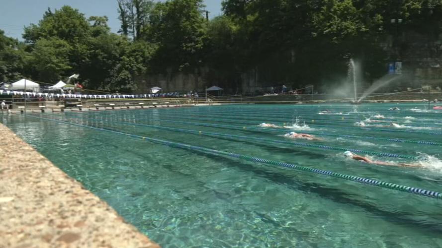 OLYMPIANS RETURN TO LAKESIDE SWIM