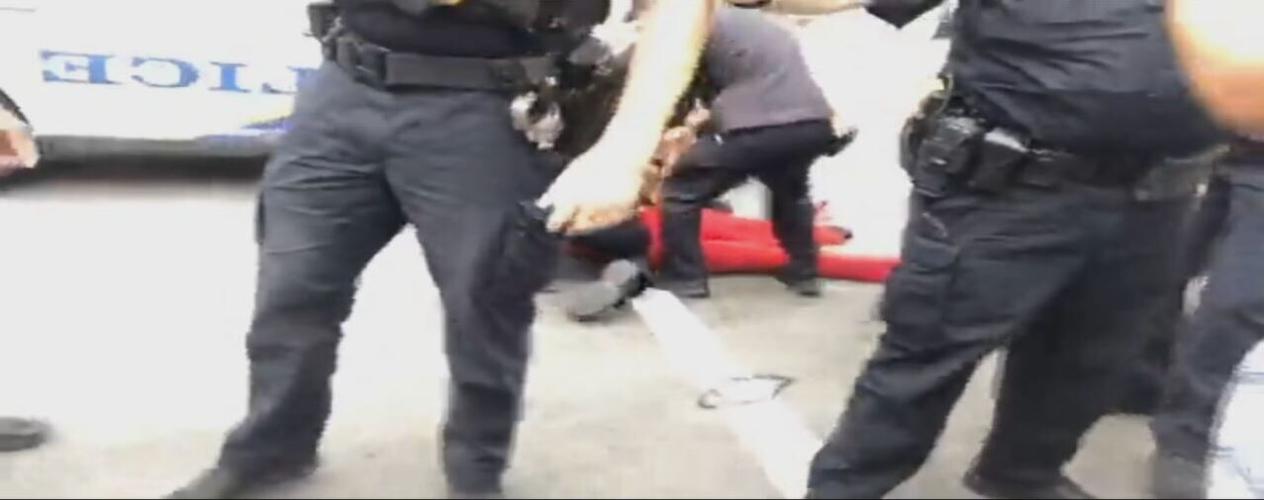 Woman arrested at Jefferson Square Park 10-12-20