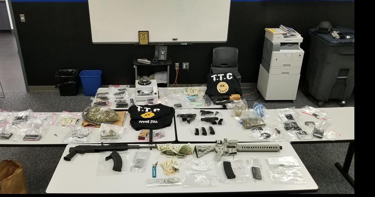 Frankfort police arrest six, seize firearms, 32K in drugs Local News