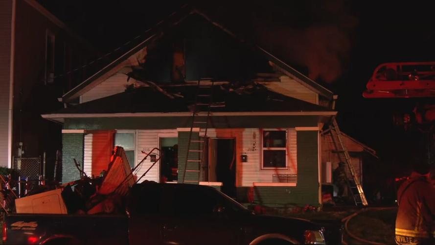 Fire guts duplex on Magazine Street in west Louisville