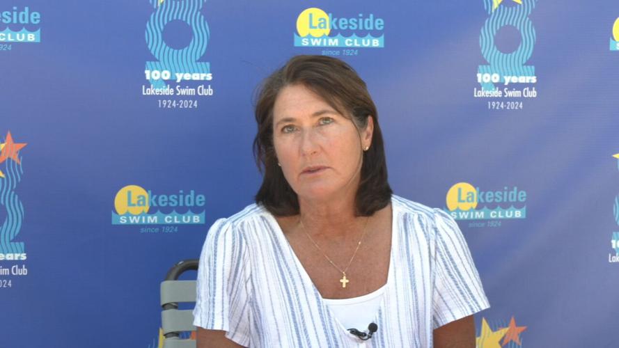 OLYMPIANS RETURN TO LAKESIDE SWIM