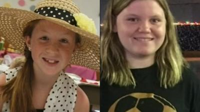 Abby Williams and Libby German