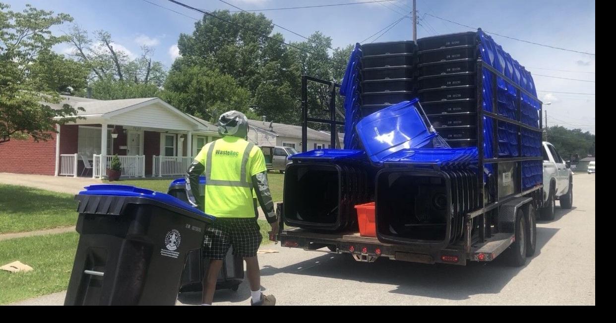 Louisville's new schedule for recycling pickup now in effect News