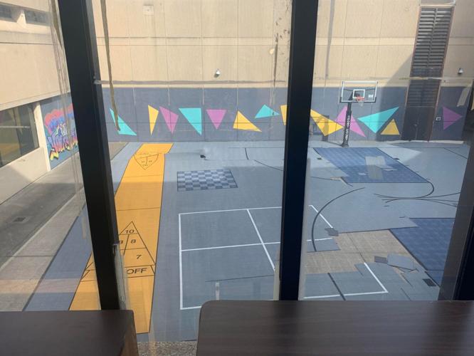 Louisville Youth Detention Center recreational space