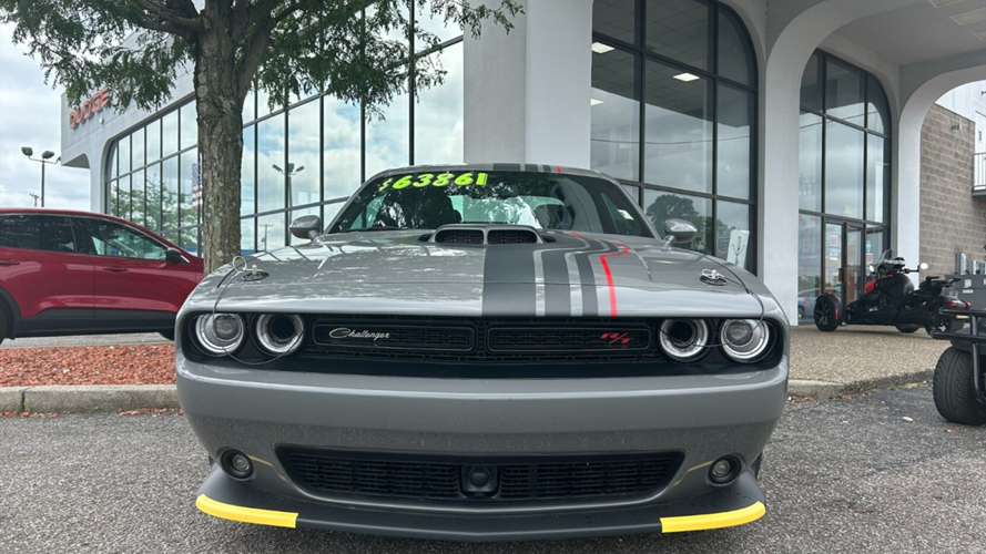 Dodge Challenger on dealership lot