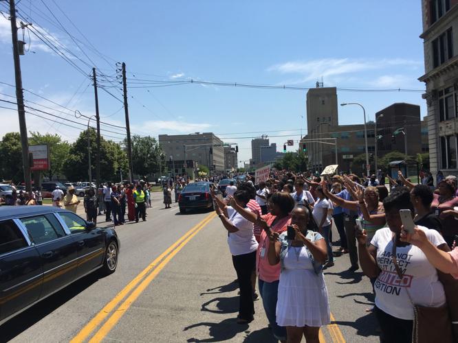 Muhammad Ali motorcade - June 2016