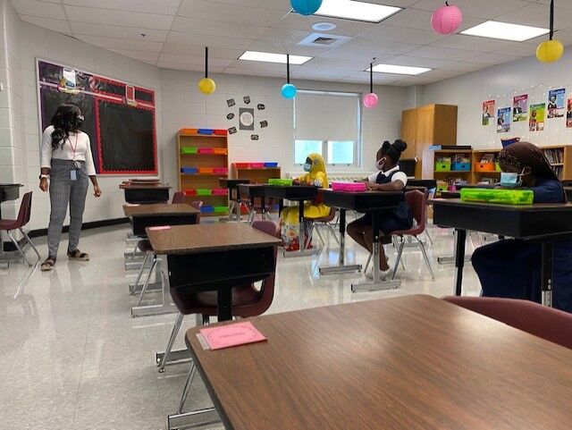 Students in classroom