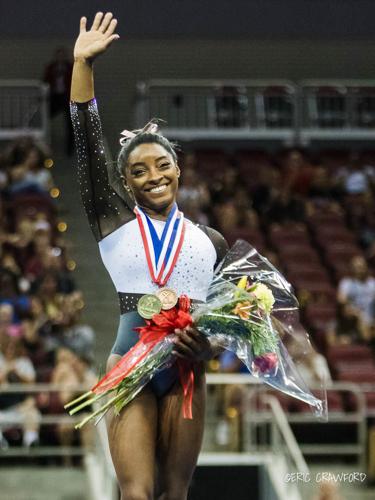 Simone Biles medal